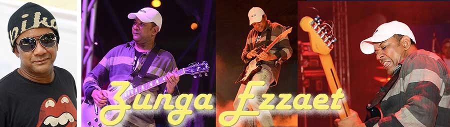 Zunga Ezzaet lança
                "Guitarradas" - seu 1º álbum solo pela Stolen
                Records, em 2015