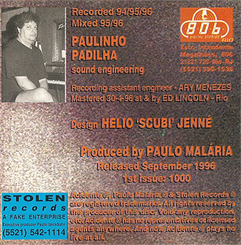 Farawayers leaflet - Credits