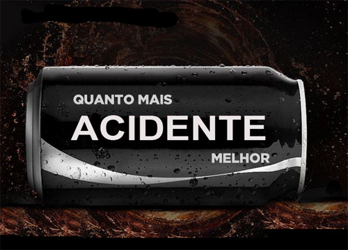 Coca Zero Acidente